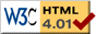 Valid HTML 4.01 STRICT